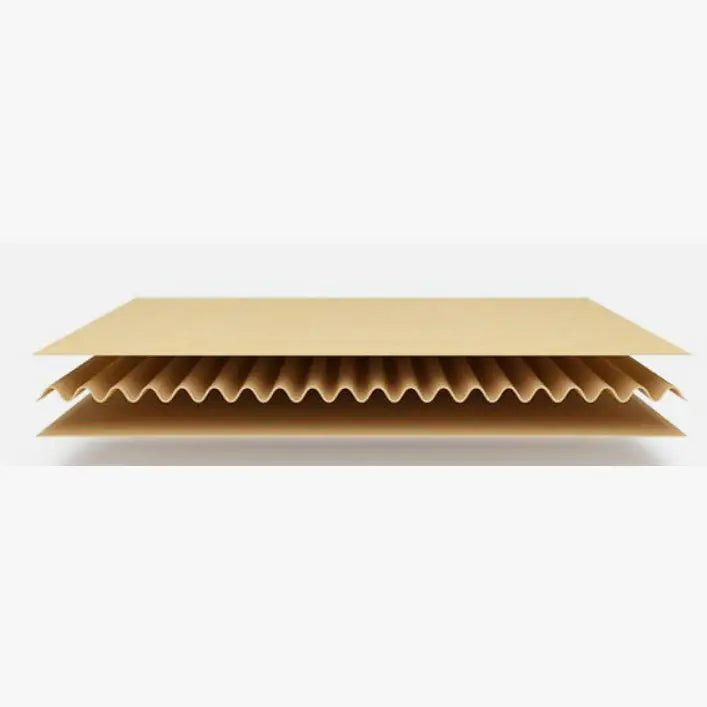 50pc, 2 size Kraft corrugated cardboard mailing shipping box - ByHome