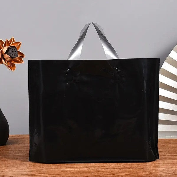 50pcs, 8 Colors Dual-colored handle PVC gift bag - ByHome
