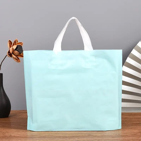50pcs, 8 Colors Dual-colored handle PVC gift bag - ByHome