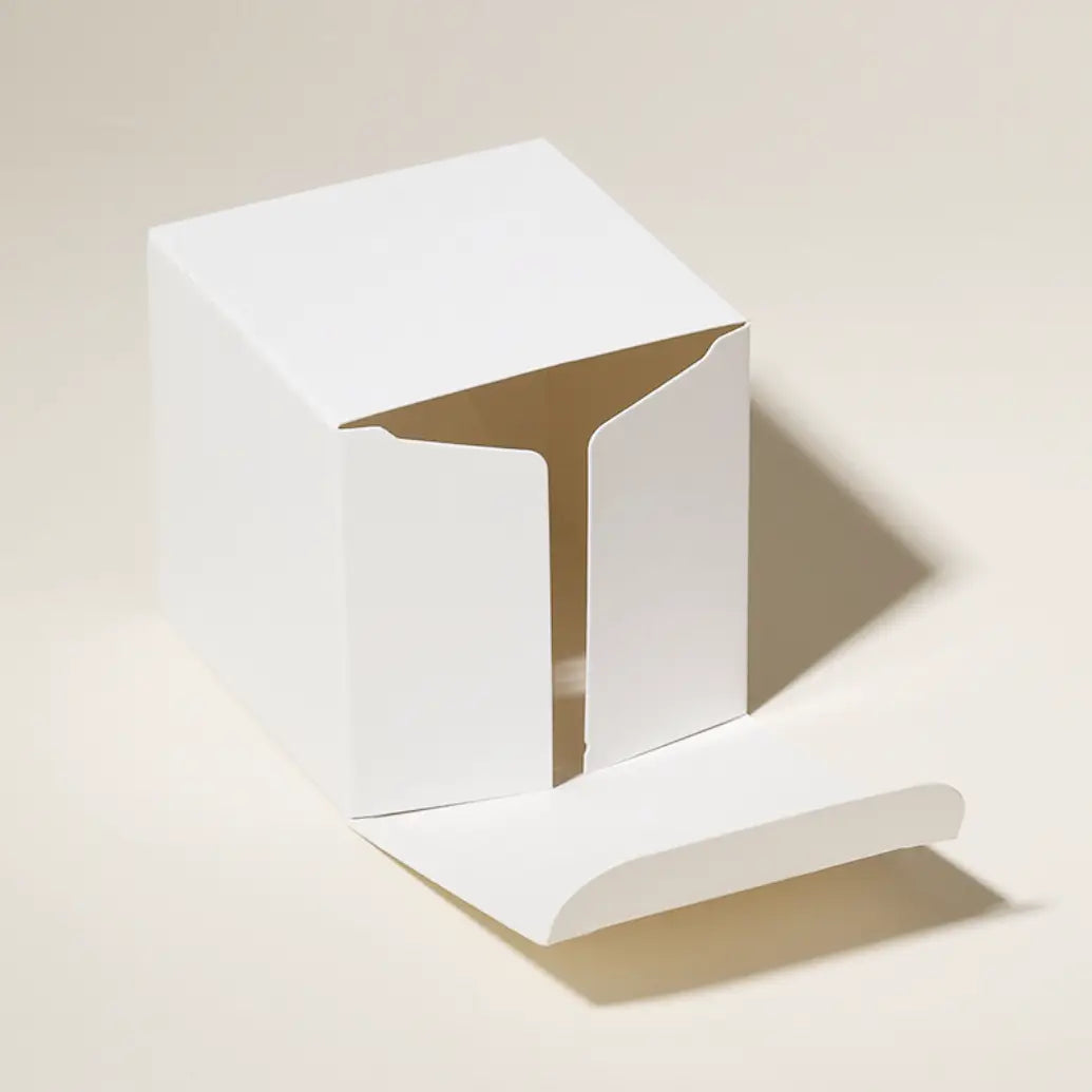 50pc, small white gift Box Packing Cardboard 9 sizes - ByHome