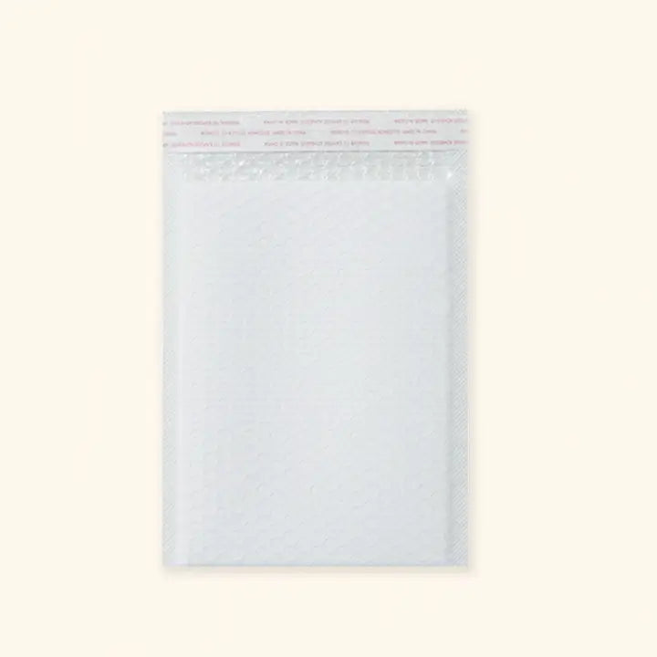 50pcs, 3 sizes white self-seal adhesive padded bubble mailer - ByHome