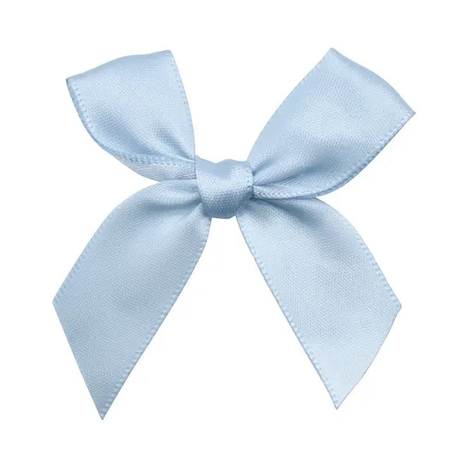 50 pcs, 2.8"x2.8" satin ribbon gift handmade bow - 7 colors - ByHome