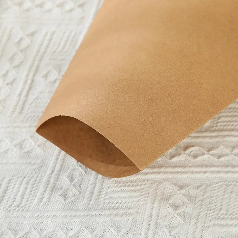 20pcs, 2 sizes kraft paper flower Bouquet sleeve w/ handle - ByHome