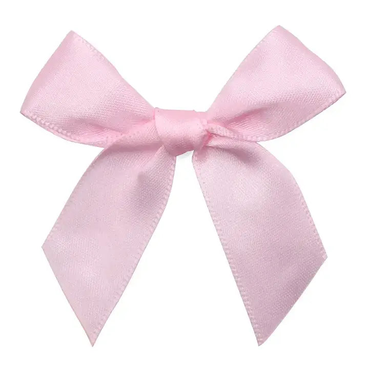 50pcs, 2.8"x2.8" Double layered polyester ribbon bow - ByHome