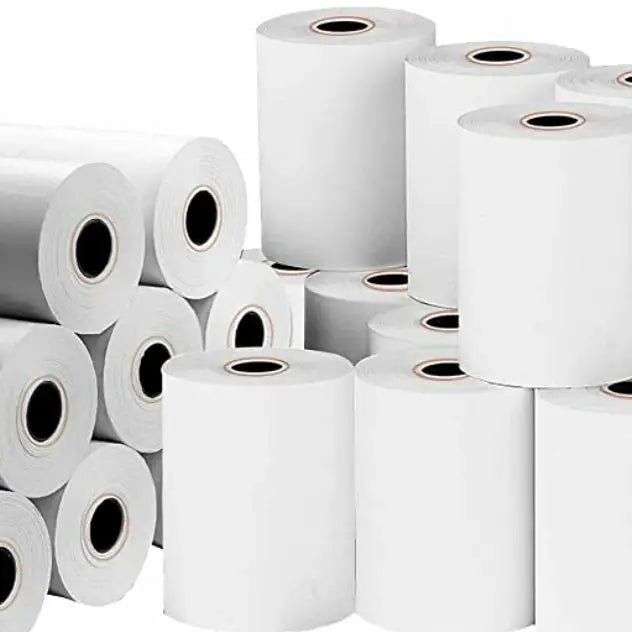 10pc, 21/4"x 50' Thermal POS recript cash register paper Rolls - ByHome