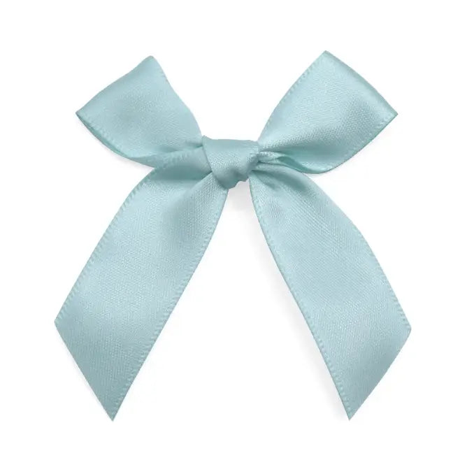 50 pcs, 2.8"x2.8" satin ribbon gift handmade bow - 7 colors - ByHome