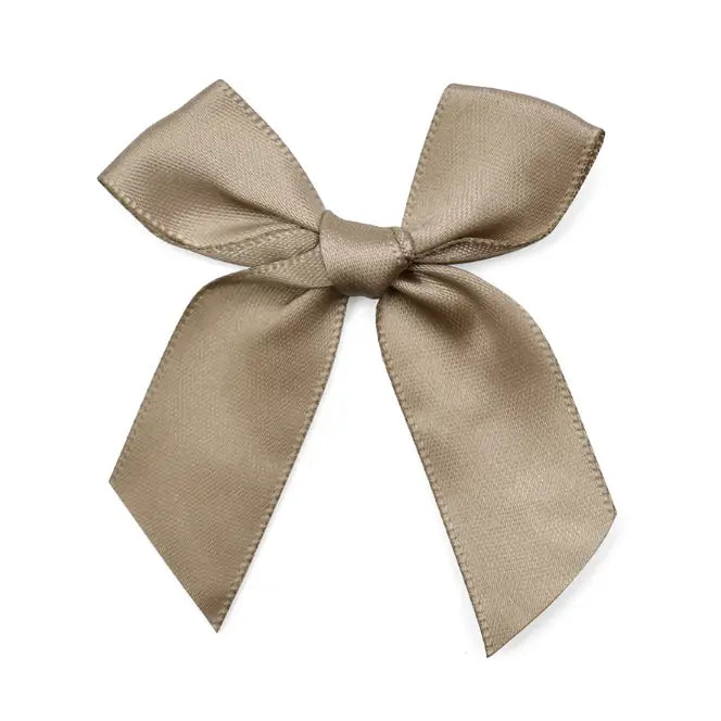 50 pcs, 2.8"x2.8" satin ribbon gift handmade bow - 7 colors - ByHome