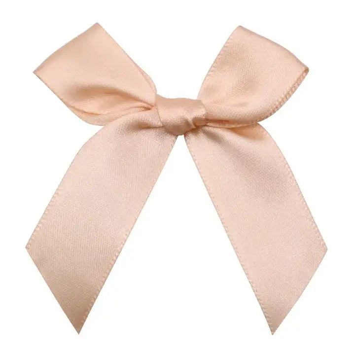 50pcs, 2.8"x2.8" Double layered polyester ribbon bow - ByHome