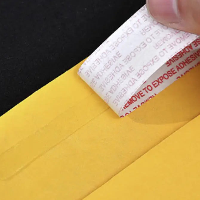 50 pc, Yellow kraft bubble shock-proof waterproof self-seal mailer - ByHome