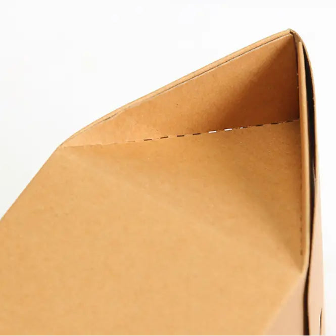 25pcs, 3 sizes Black Brown cardboard paper gift box bag w/ handle - ByHome