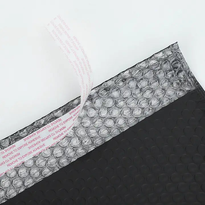 25pcs, 7 size black self-seal adhesive padded bubble mailer - ByHome