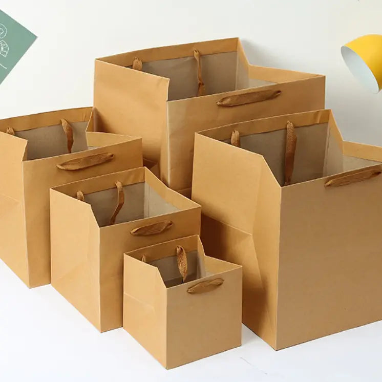 Square paper bags