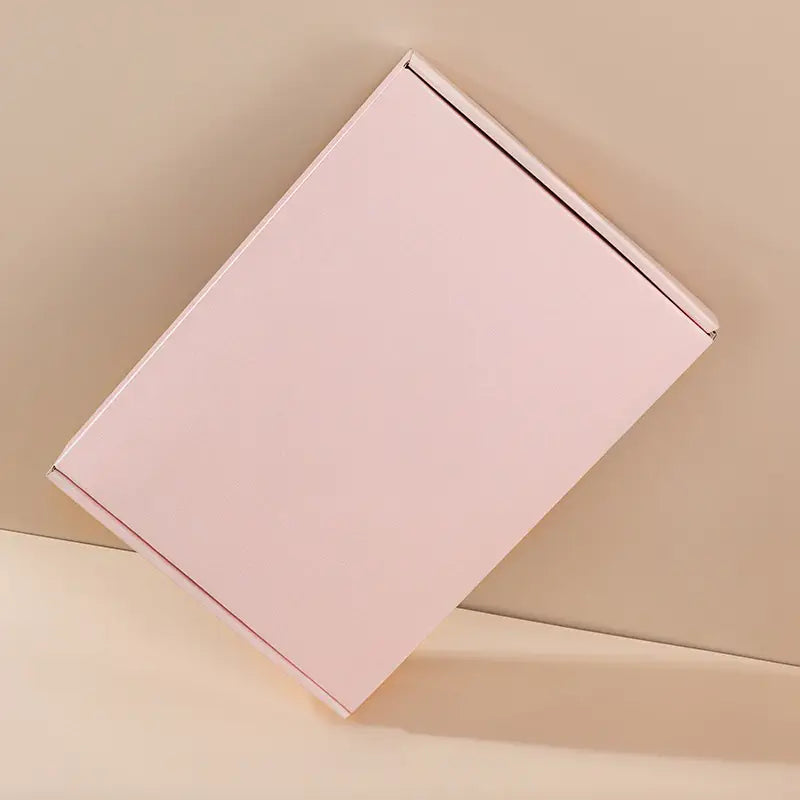 50pc, 4 sizes Pink Corrugated Cardboard Mailing Shipping Box - ByHome