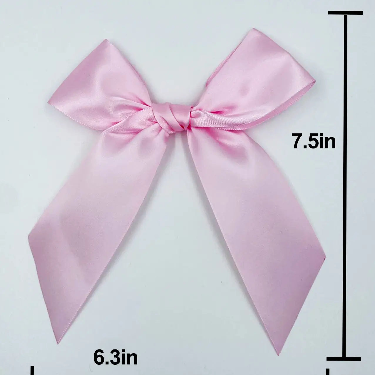 5pc, 6"x7.5" fabric ribbon hand made big bow 6 colors - ByHome