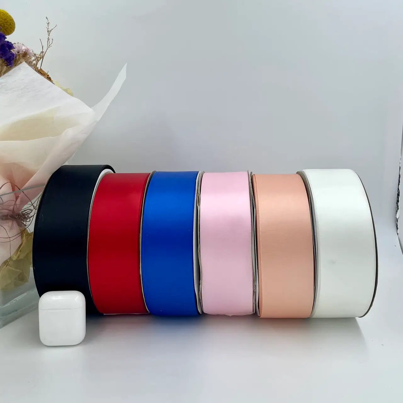 2 inch & 100 yards double faced satin gift ribbon - ByHome