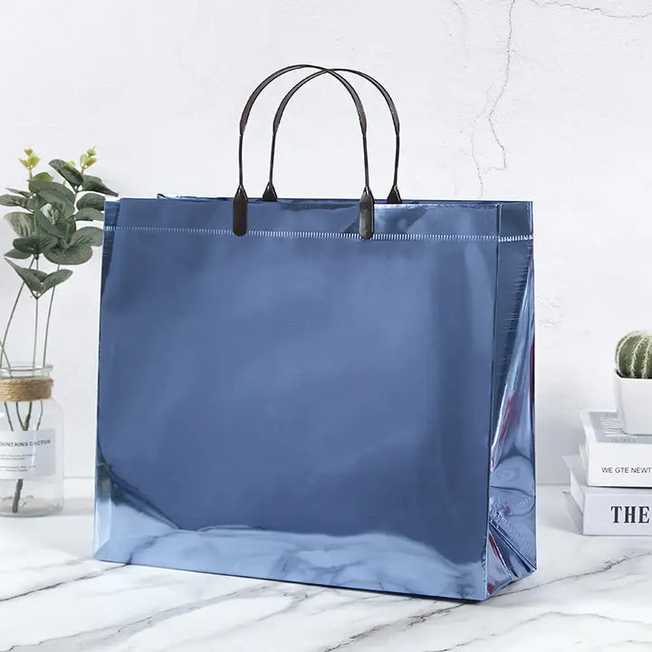 12pcs, 3 colors Laser Iridescent reflective PVC gift Bag - ByHome