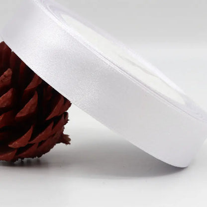 4/5" x 100 yds, double layered satin polyester ribbon - ByHome