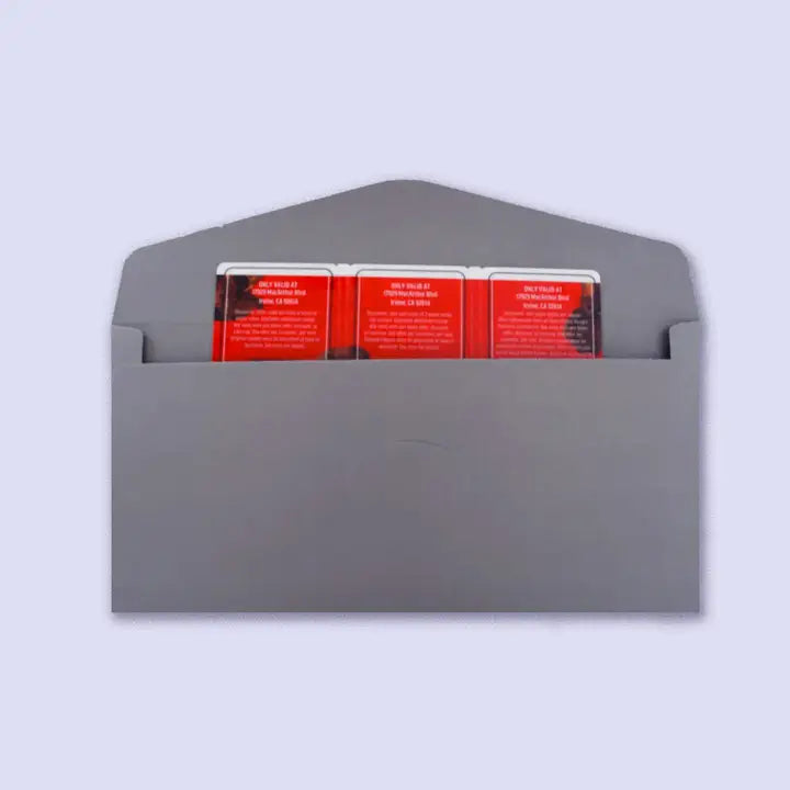 50 pcs, 5 colors shiny shimmering V-Flap Envelope - ByHome