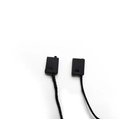 100pcs, Disposable plastic square buckle cotton woven string rope for tags - ByHome