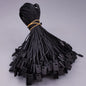 100pcs, Disposable plastic square buckle woven string tag - ByHome