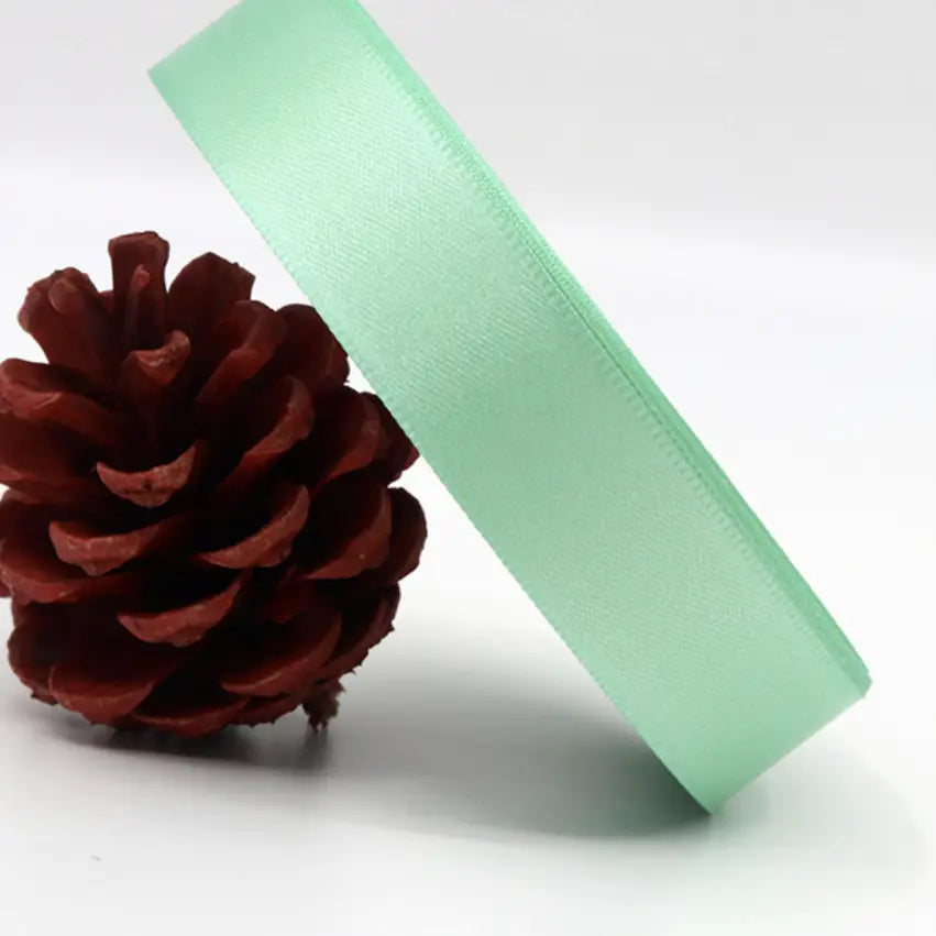 4/5" x 100 yds, double layered satin polyester ribbon - ByHome