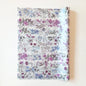 100 Bulk, 28" x 20" Colorful Purple Floral  17g White Wrapping Tissue Paper Sheets - ByHome