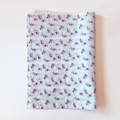 100 Bulk, 28" x 20" Purple Rose 17g White Wrapping Tissue Paper Sheets - ByHome