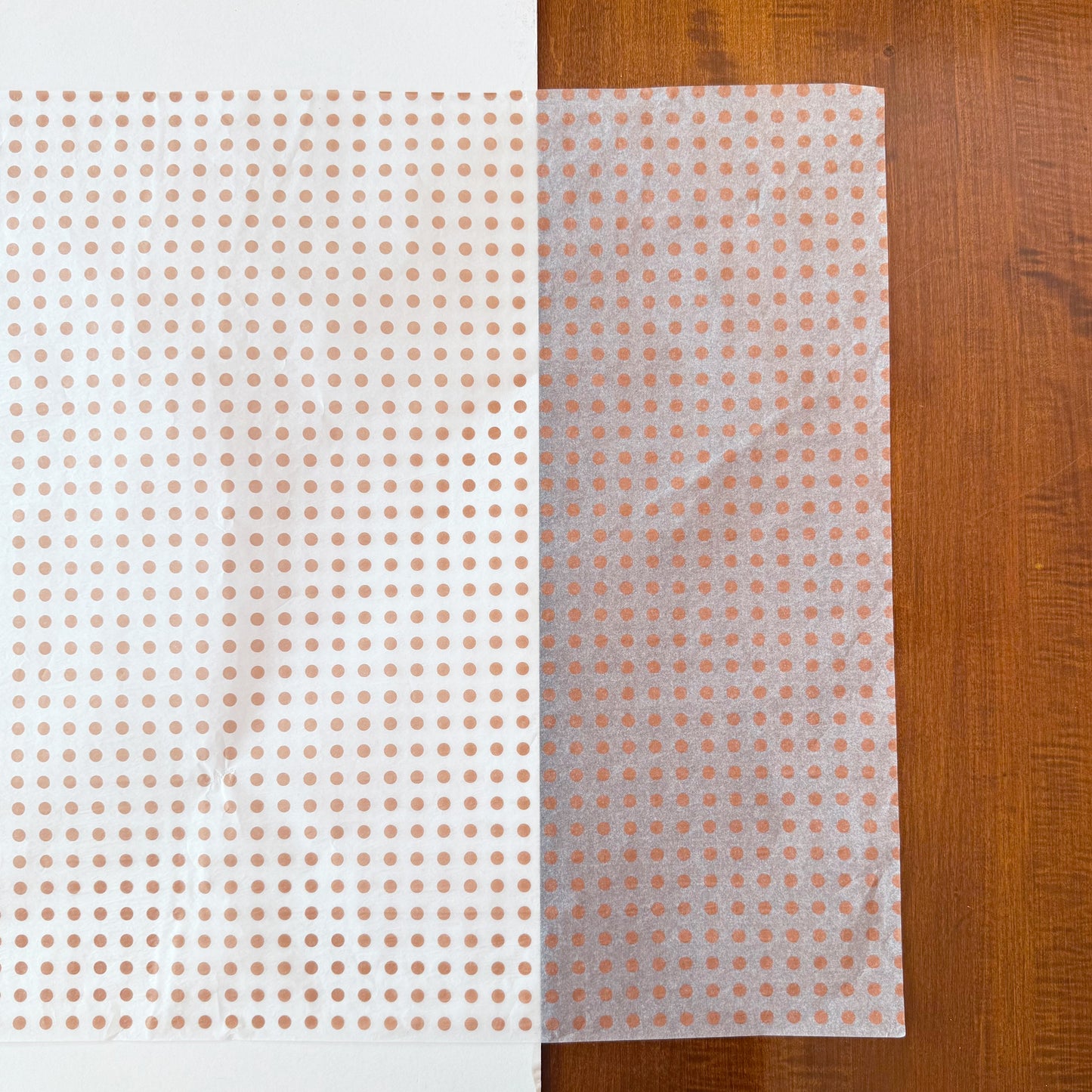 100 Bulk, 28" x 20" Polka Dots 17g Wrapping Tissue Paper Sheets - ByHome