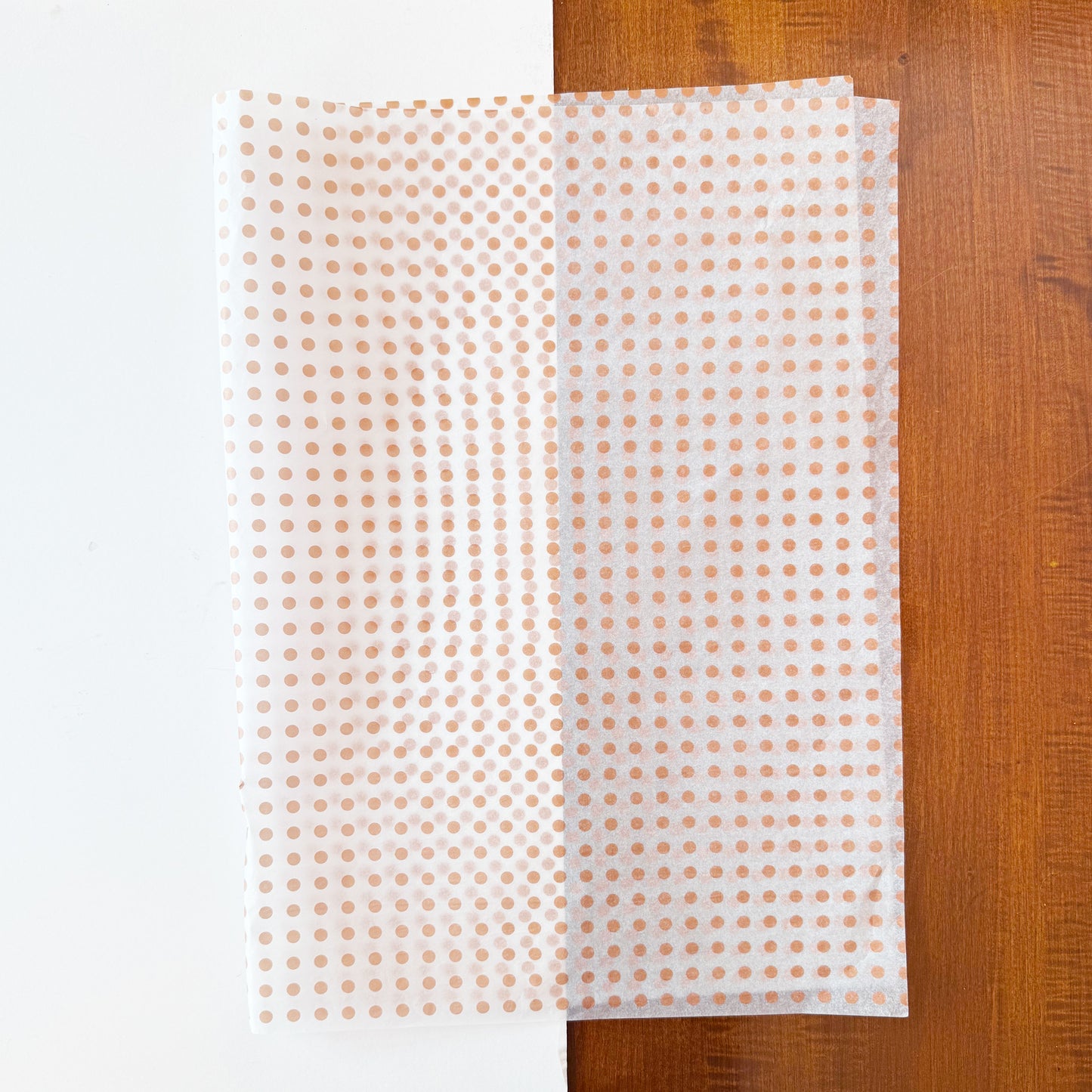 100 Bulk, 28" x 20" Polka Dots 17g Wrapping Tissue Paper Sheets - ByHome